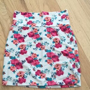 Floral skirt